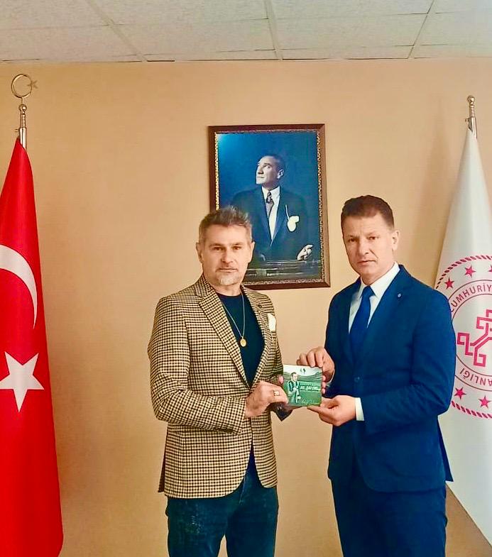 Akif Yener’den İl Kültür ve Turizm Müdürü Süleyman Acar’a ziyaret