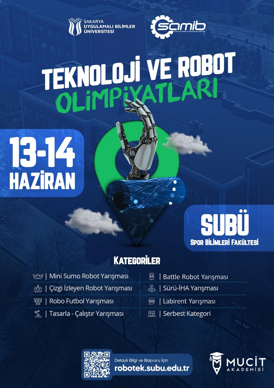 ROBOTEK 13-14 Haziran’da düzenlenecek
