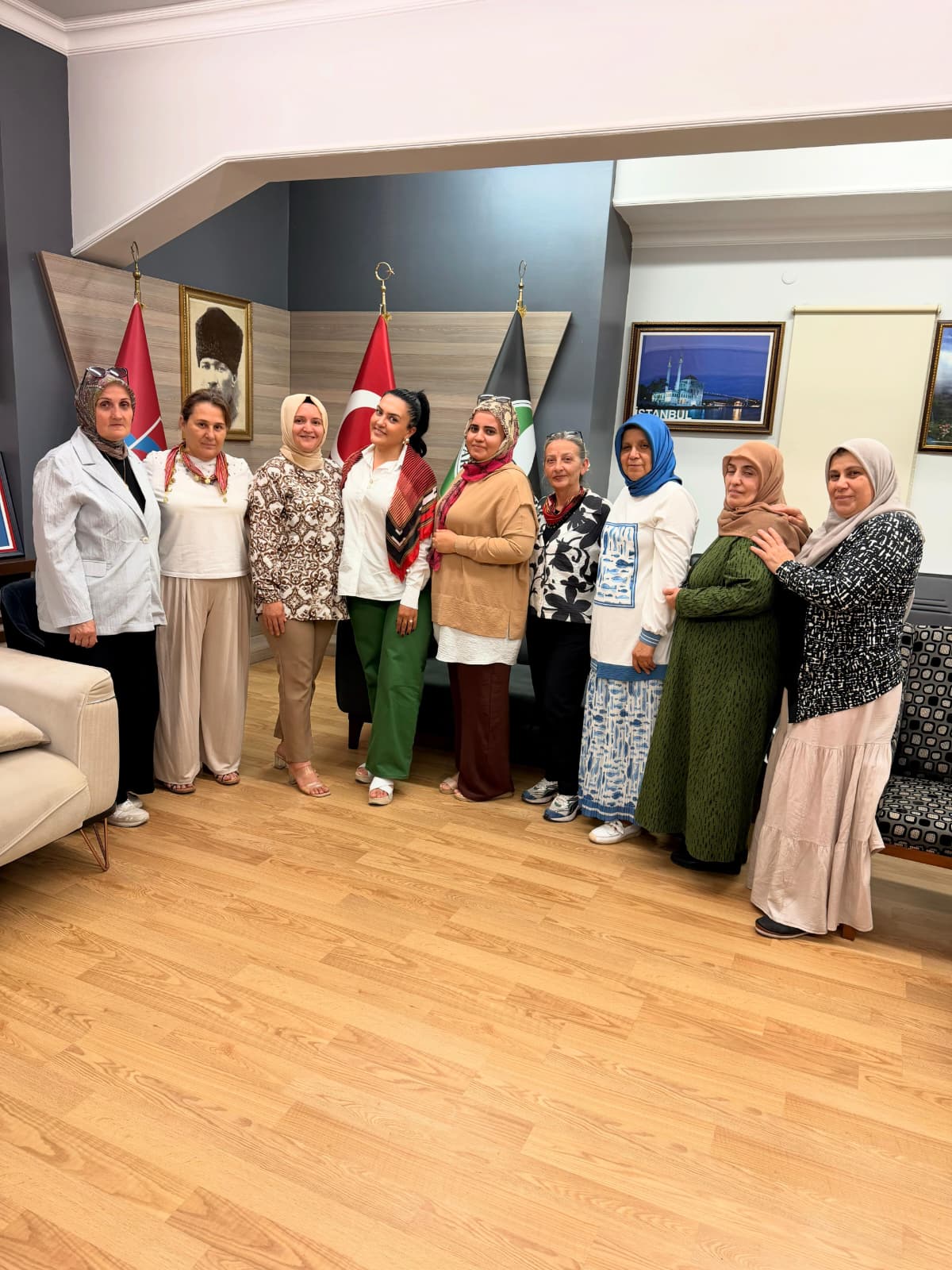 Gaziantepliler ve Samsunlular Derneği Hanımlarından Trabzonlular Derneği’ne Ziyaret