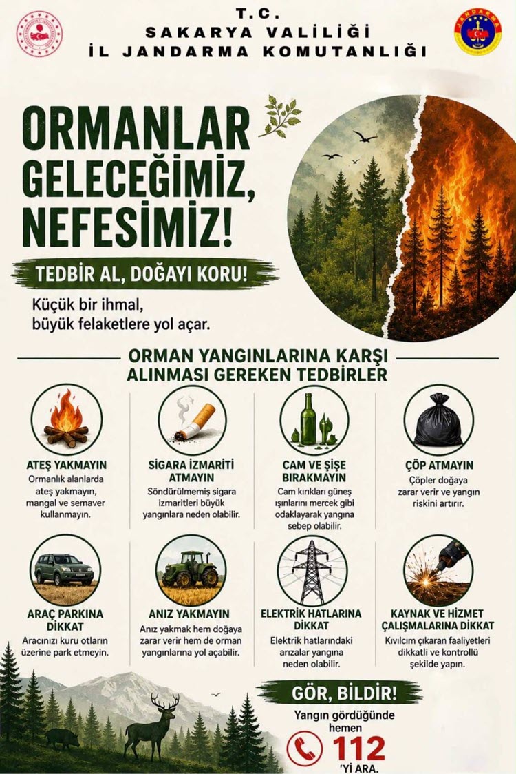 Küçük Bir İzmarit, Büyük Bir Felaket Olmasın