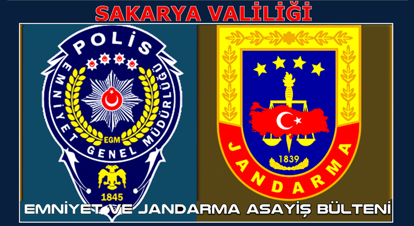 Emniyet ve Jandarma Asayiş Bülteni (24,25,26,27,28 Temmuz 2026) 