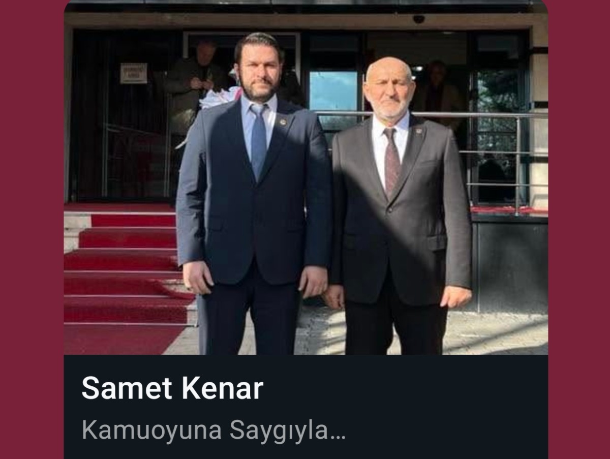 BBP Hendek ilçe Başkanı Samet Kenar'dan açıklama 