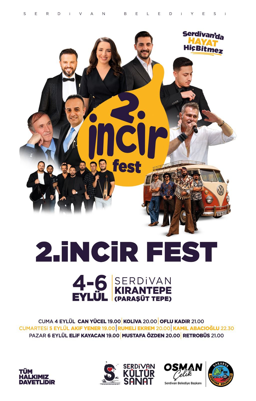 Serdivan’da Coşku İncir Festivali ile Yarın Başlıyor