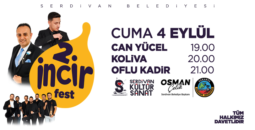 Bu Akşam Festival Serdivan'da