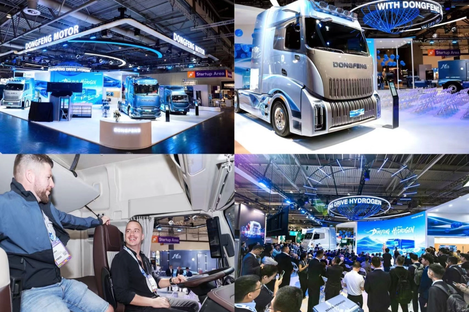 Dongfeng Motor Hannover'de T1 Platformunu ve hidrojenle çalışan üç aracını tanıttı... 