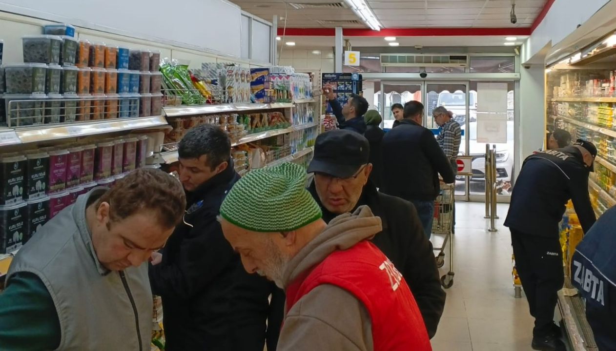 ZABITA EKİPLERİNDEN FIRIN VE MARKETLERE SIKI DENETİM